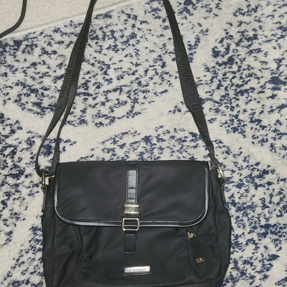 Calvin Klein Black Belfast Nylon Bag